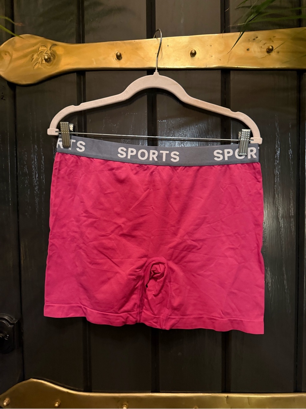 NEW Women's Pink Athletic Bike Sports Shorts Comfortable Active Fit XXL